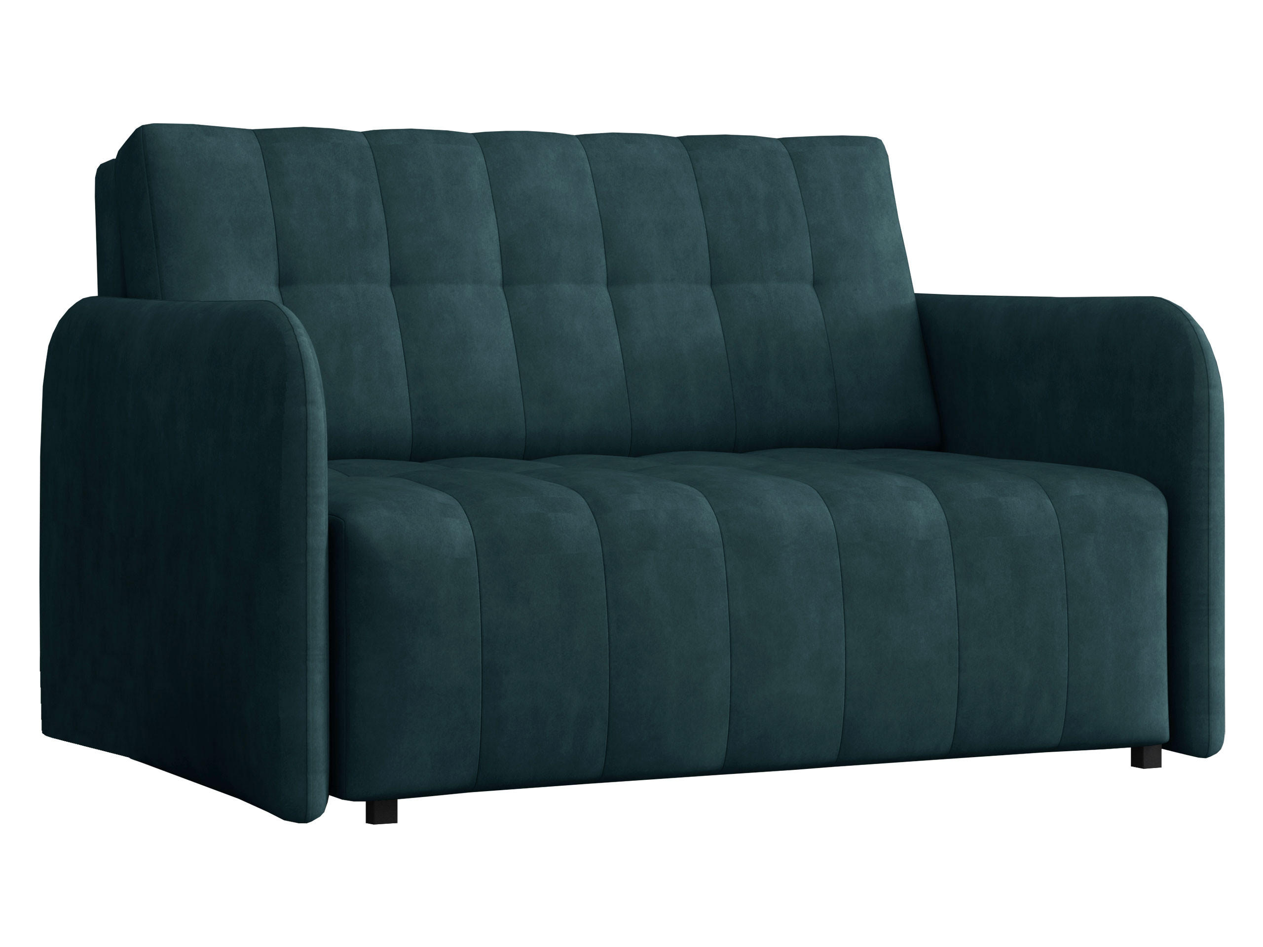 SCHLAFSOFA Viva Grand II - Türkis/Schwarz, Holz/Kunststoff (125/85/95cm) - MIRJAN24