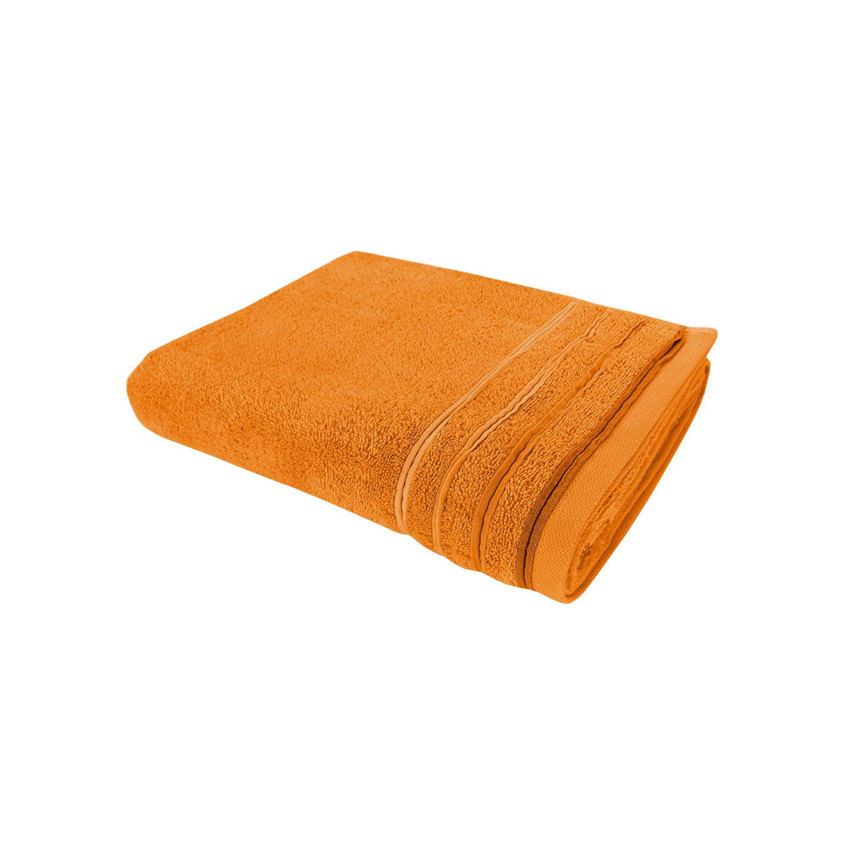 DUSCHTUCH JASMINA WEICH - Orange, Textil (70/140cm) - WohnDirect
