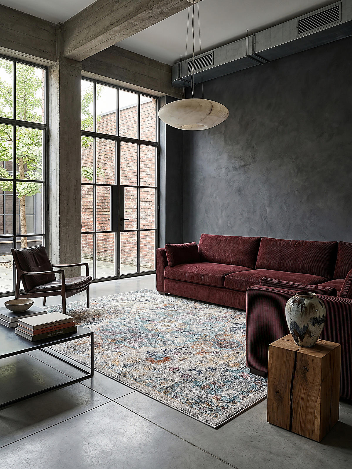 TEPPICH Outdoor Orientalisch LIMMAT Polypropylen Mehrfarbig 160 x 230 cm - Multicolor, Textil (160/230cm) - KADIMA DESIGN