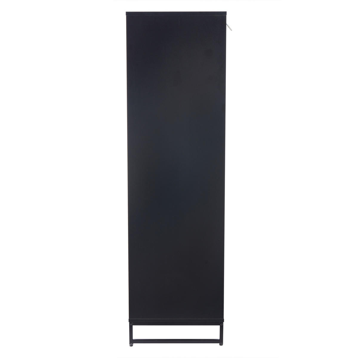 VITRINE LED Standvitrine 2 Schubladen Acryl Schwarz Holz - Multicolor, Holzwerkstoff (80/138/40cm) - FLIEKS