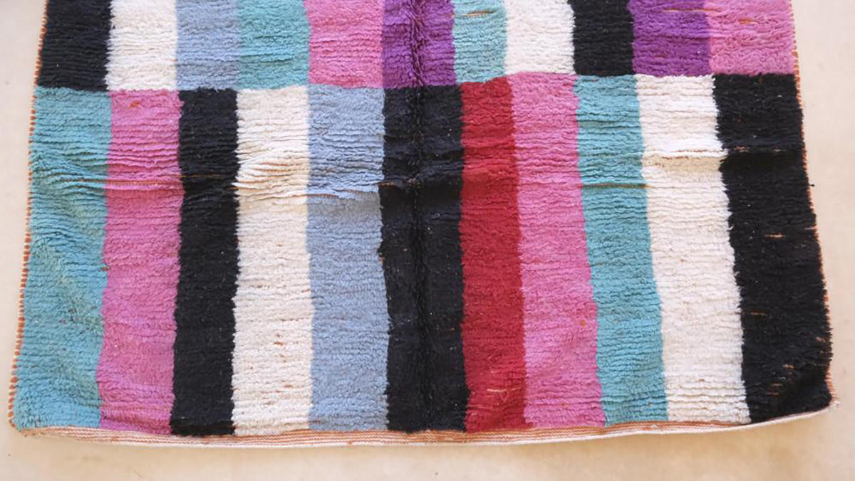 TEPPICH aus Wolle abstrakt aus Marokko 200x 300 cm - Multicolor, Naturmaterialien (200/300cm) - AFK Living