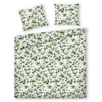 BETTWÄSCHE Cindelia - Hellgrau, Textil (200/220cm) - home&you