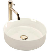 AUFSATZWASCHBECKEN Rea Sami Ecru Shiny - Ecru, Keramik (36/11.5/36cm) - REA