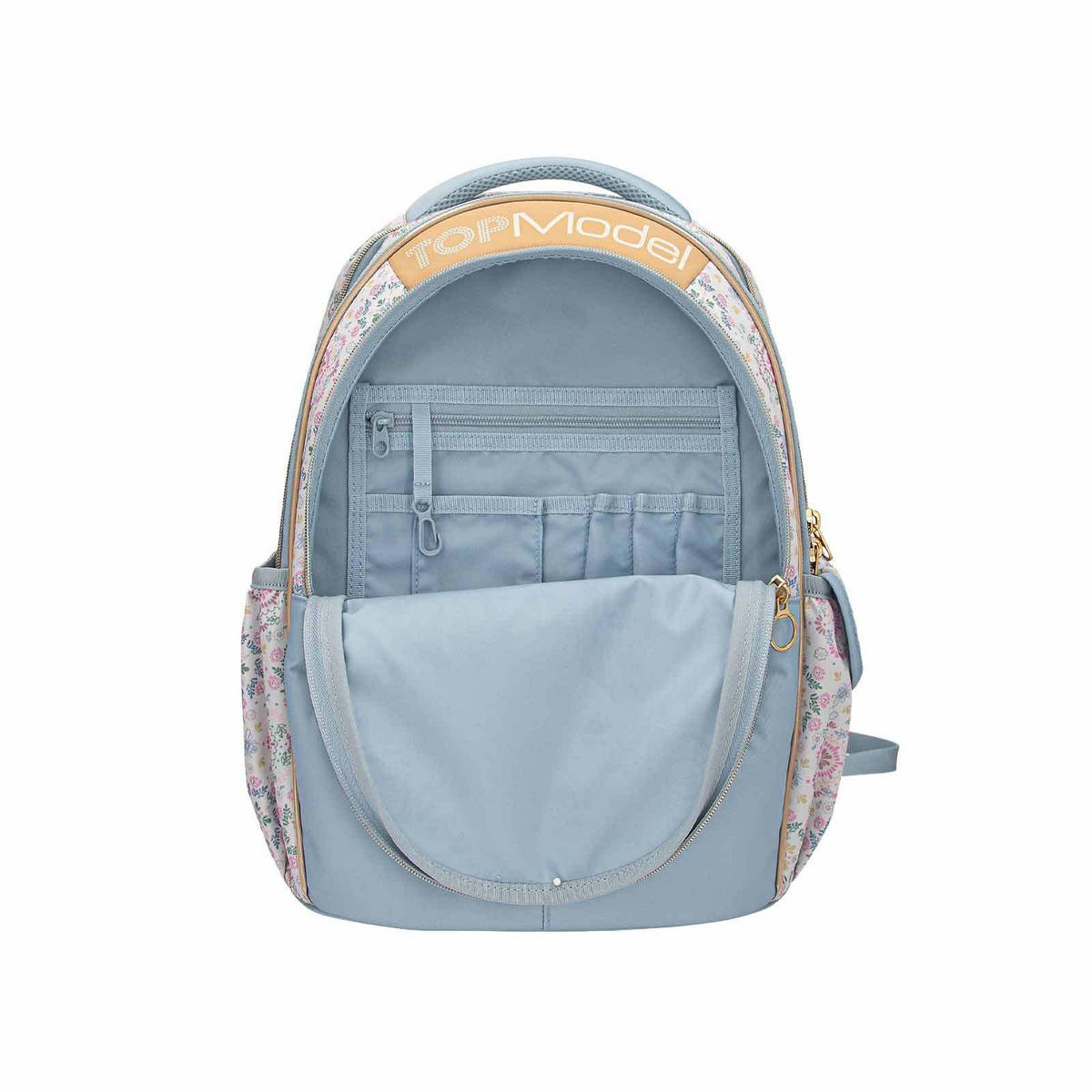 SCHULRUCKSACK FESTIVAL FUN TOPModel hellblau 25 x 34 x 43 cm - Hellblau, Textil (34/25cm) - Depesche Germany
