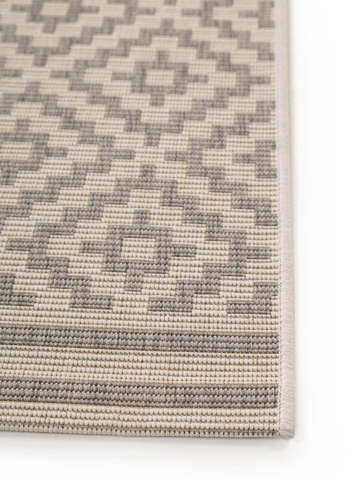 OUTDOORTEPPICH Metro Grau 140x200 cm - Grau, Textil (140/200cm) - benuta Nest