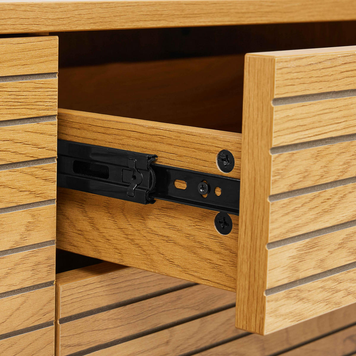 SIDEBOARD 160 cm, Holz - Braun, Holz (40/85/160cm) - Oviala