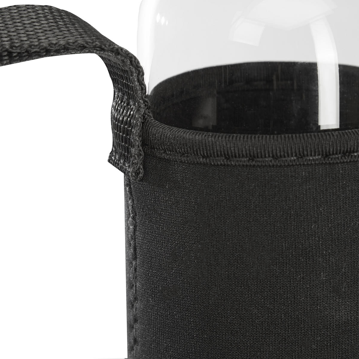 6XTRINKFLASCHE - Multicolor, Glas/Kunststoff (0.5L) - Relaxdays