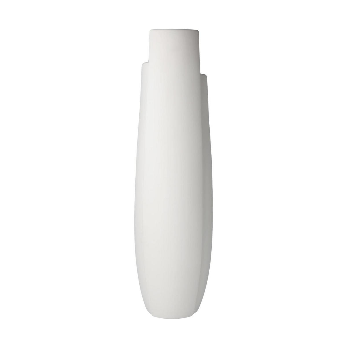 VASE Ova weiß 36 cm - Weiß, Keramik (36cm) - Goebel