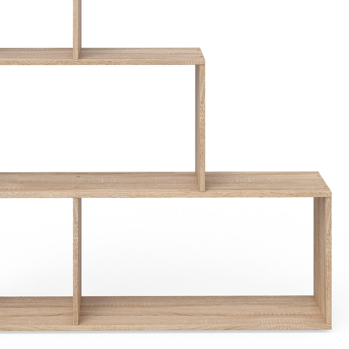 TREPPENREGAL Sonoma 116.8 x 123.2 cm - Sonoma Eiche, Holzwerkstoff (116.8/123.2/29cm) - Vicco