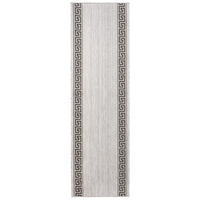 LÄUFER MELISSA Grau Modern Geometrisch 100/1300 cm - Grau, Textil (100/1300cm) - Tapiso