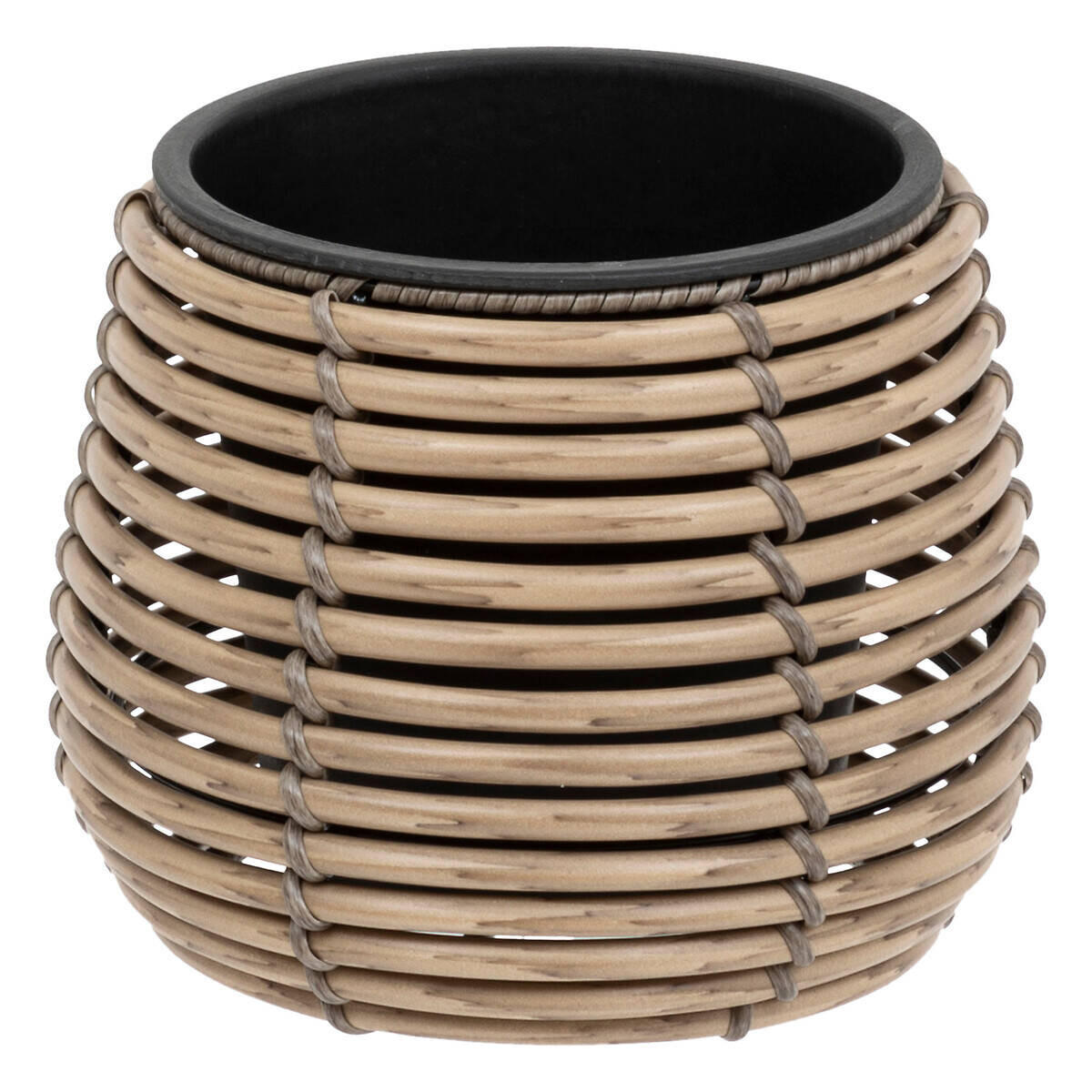 BLUMENTÖPFE 3er-Set - Braun, Kunststoff (36cm) - Atmosphera Createur d´interieur