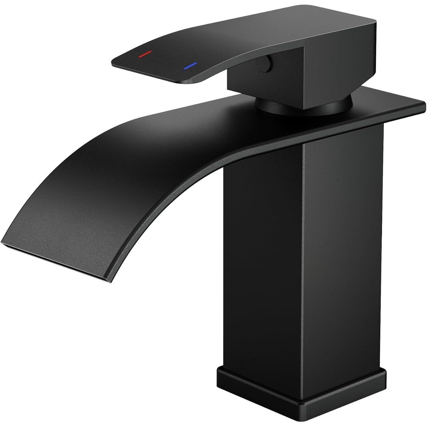 XXXLutz Waschtischarmatur Schwarz 12.7x7.5x14.2 cm