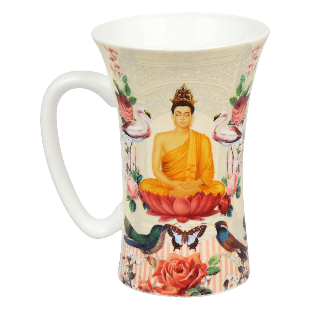MEGA MUG Buddha - Sanmartin - Naturfarben, Keramik (0.63L) - Könitz