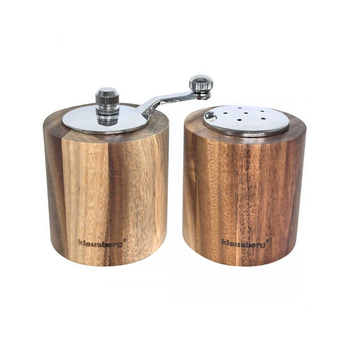 GEWÜRZMÜHLE Braun 6/6/13 cm KB7859 - Braun, Holz (6/13/6cm) - Klausberg 