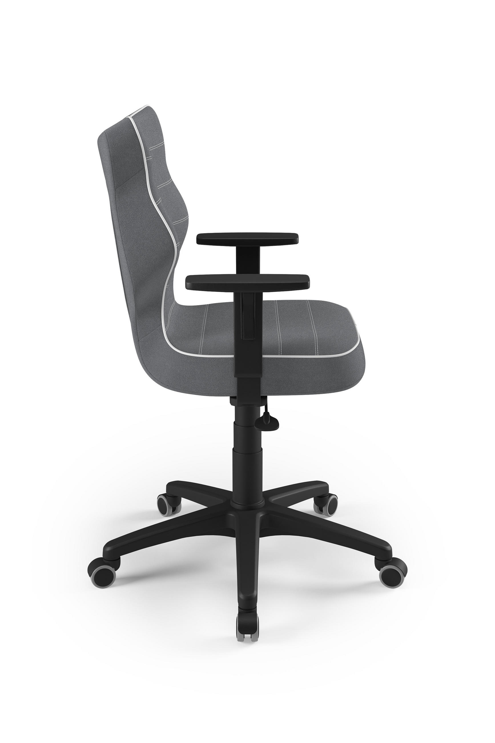 JUGENDSTUHL Duo - Dunkelgrau/Weiß, Textil (64/103/64cm) - RAUMHIRSCH FURNITURE