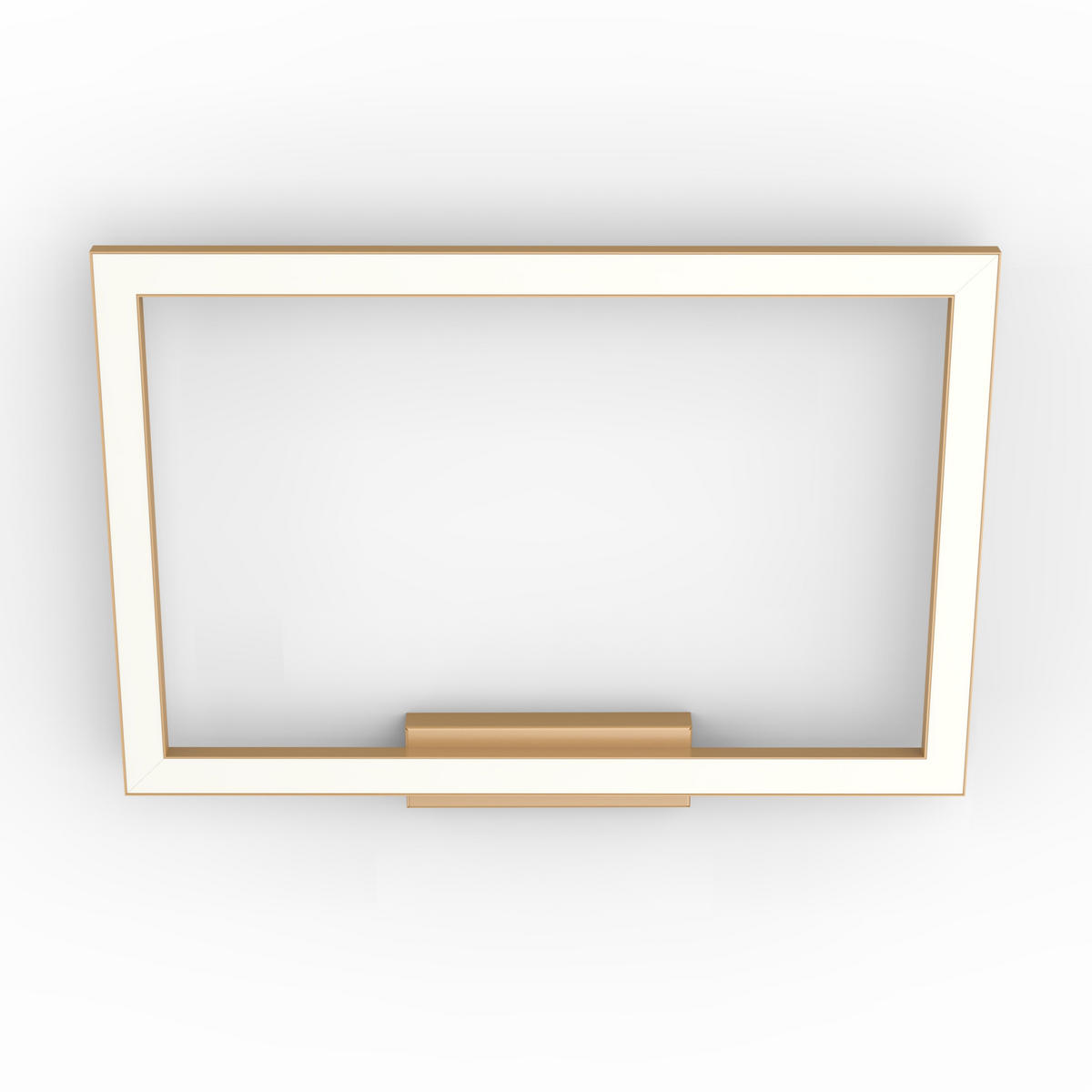 LED-DECKENLEUCHTE - Goldfarben, Metall (40/60/100cm) - Lumicom