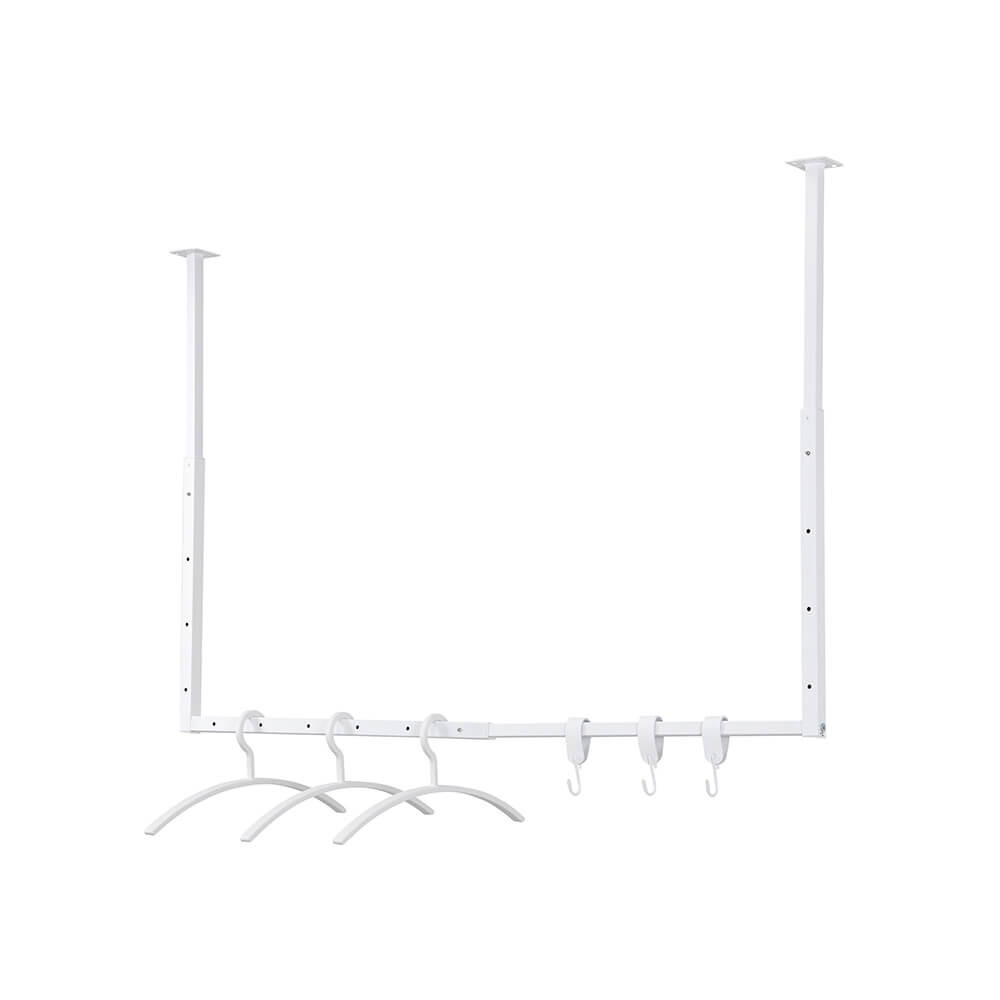 SWAY - Weiß - Weiß, Metall (3/80/120cm) - Home Deluxe