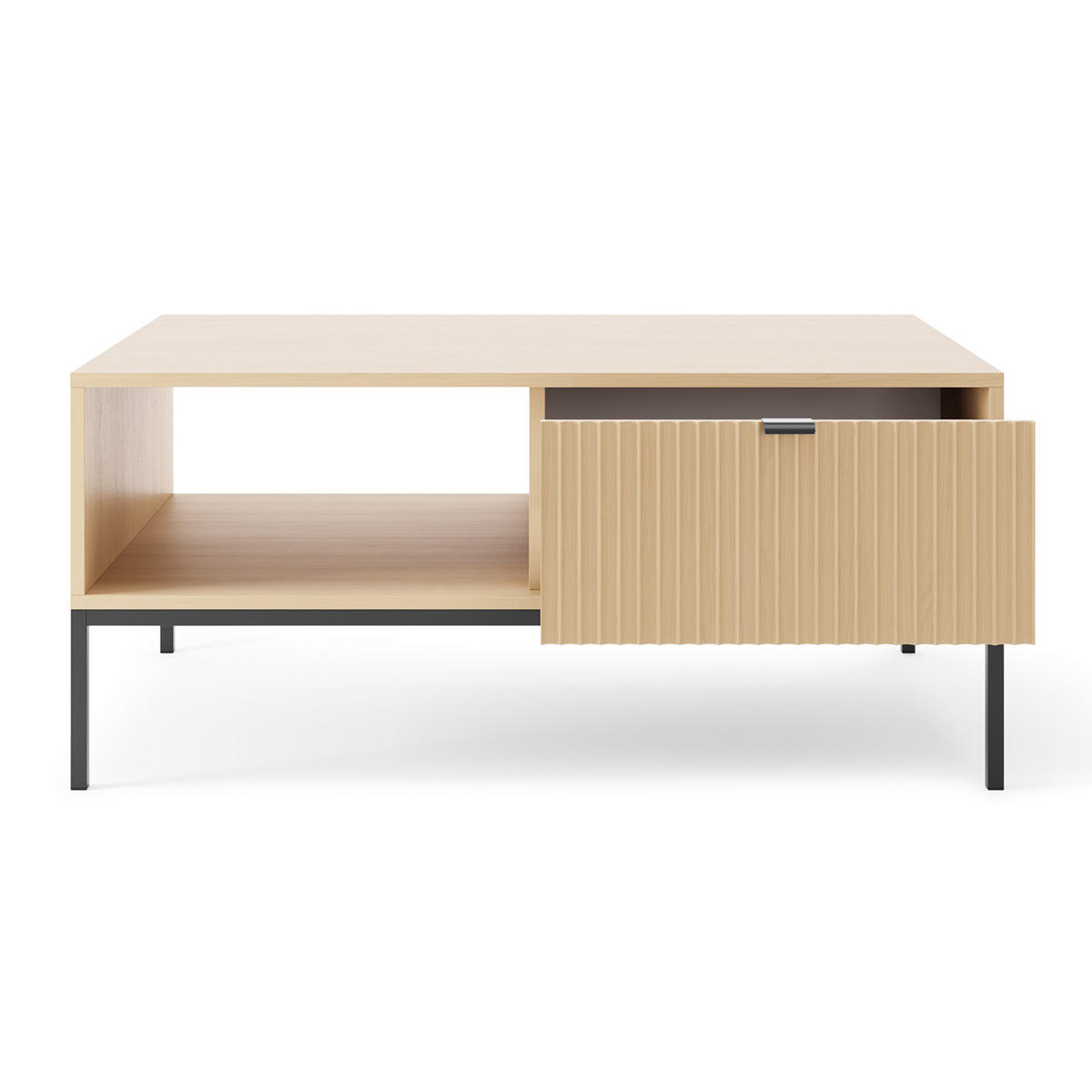 COUCHTISCH STELLARE 104 cm Eichefarben - Eichefarben, Holzwerkstoff (68/104/46cm) - MASSENO