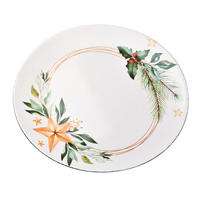 UNTERSETZER Blanche Festive orange 33/33/2 cm Kunstoff - Dunkelorange, Kunststoff (33/2cm) - Mondex