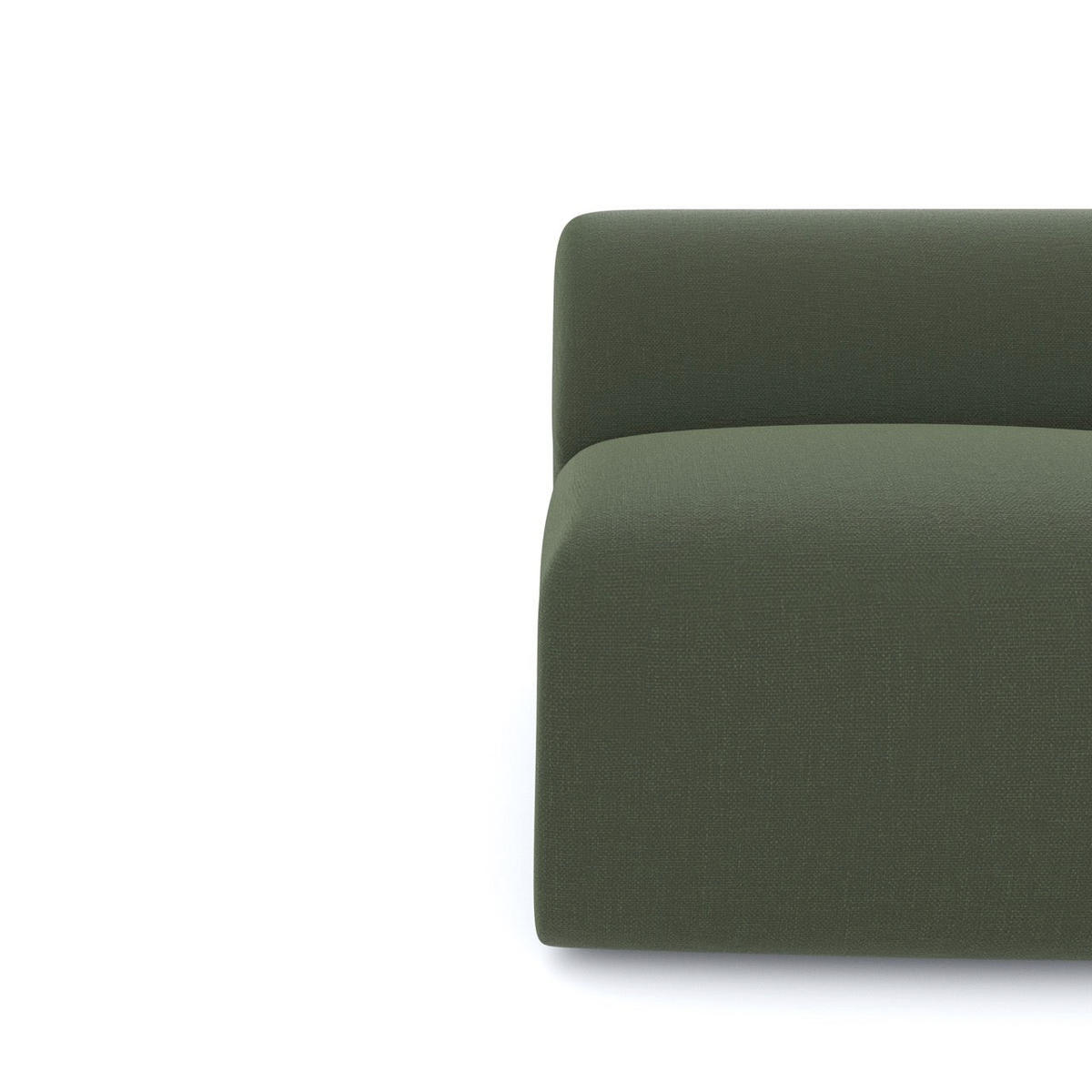 SESSEL Rastergewebe Olivgrün 75cm - Olivgrün, Textil (75/67/97cm) - Sia Home