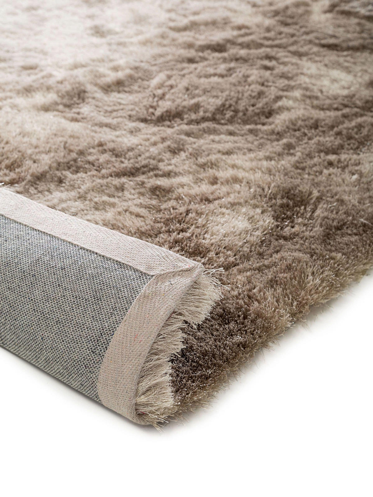 HOCHFLORTEPPICH Whisper Beige/Hellbraun 200x290 cm - Beige, Textil (200/290cm) - benuta Nest