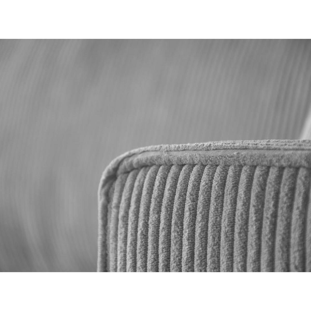 ROHOVÁ ROZKLÁDACÍ POHOVKA Hektor, s funkcí spaní, světle šedá - černá/světle šedá, textil/plast (247/152cm) - Beautysofa