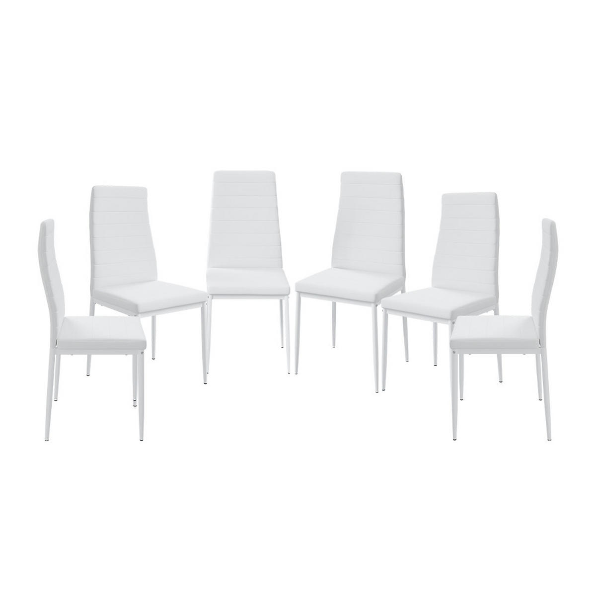 ŽIDLE JÍDELNY Grand Bílá - bílá, plast (42.5/96/48cm) - Vicco