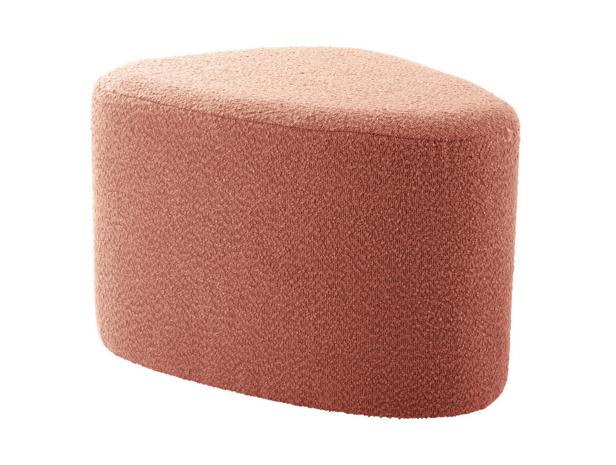 HOCKER Ada Organic 60/47/38 cm - Pink, Textil (47/38/60cm) - Leitmotiv