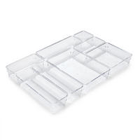 ORGANIZER-WÜRFEL Cube Kit für Schublade, Kunststoff, Transparent 8er-set - Transparent, Kunststoff (24.5/11/24.5cm) - EMUCA