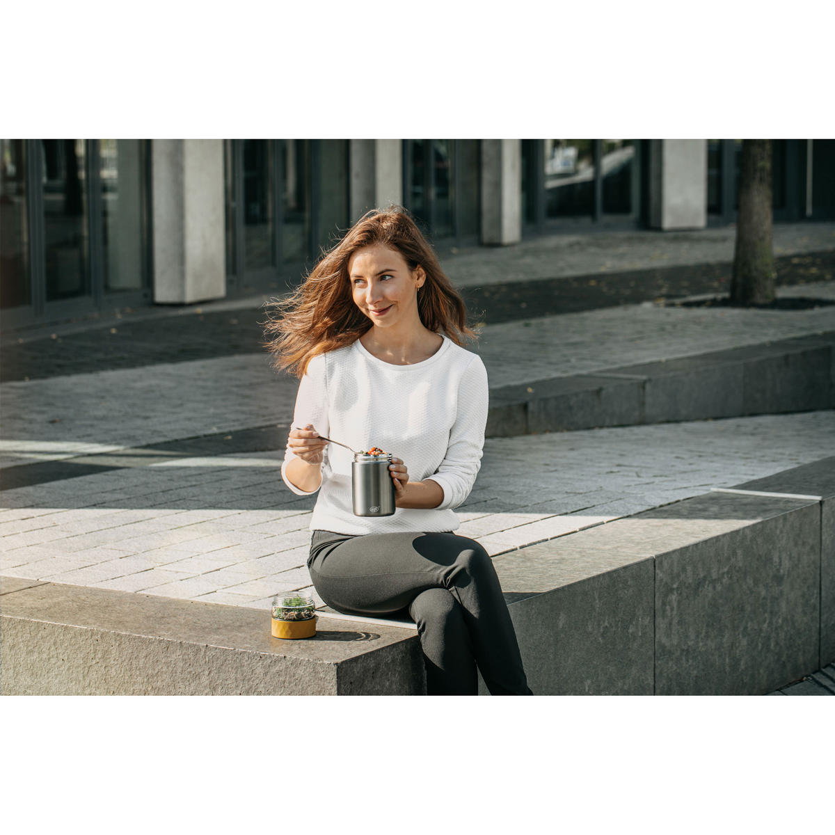 ISOLIER-SPEISEGEFÄSS Endless Food Mug, Edelstahl, Spicy Mustard Matt, 0.5 L - Gelb, Metall (0.5L) - Alfi