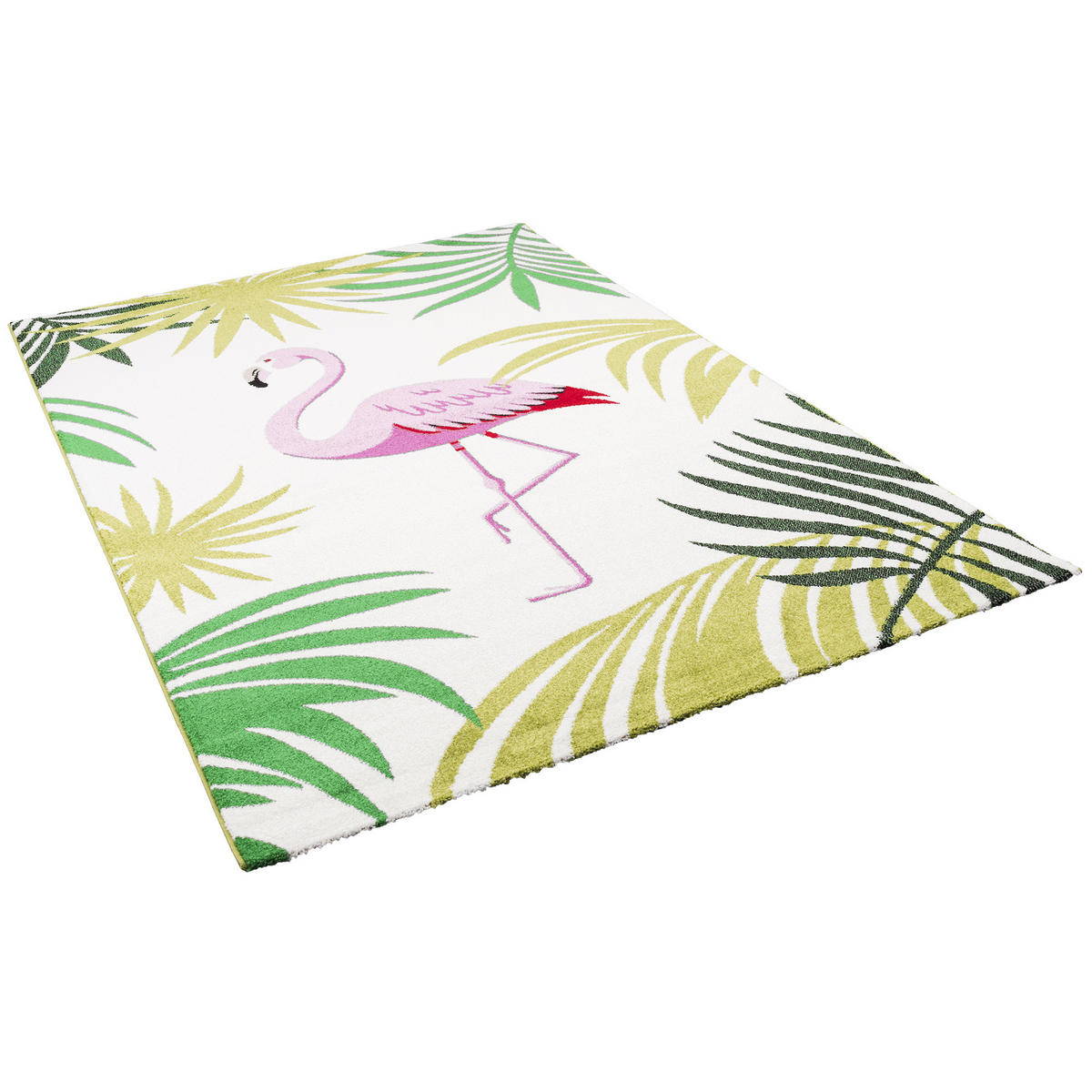 DESIGNER TEPPICH FARO TROPICAL FLAMINGO - Multicolor, Textil (160/230cm) - Pergamon