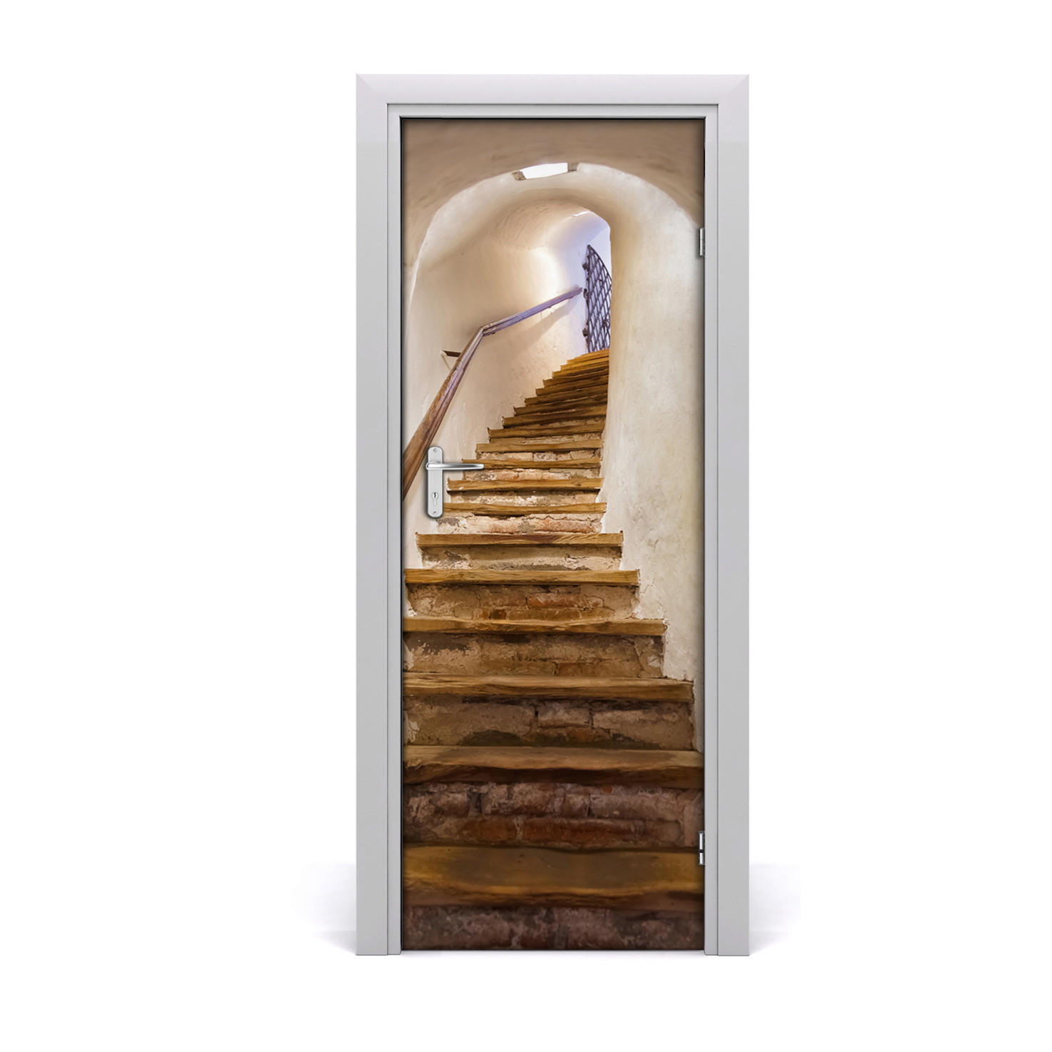 TÜRAUFKLEBER 75x205 cm Dekorativ für Türen - Cognac, Kunststoff (75/205/0.01cm) - TULUP