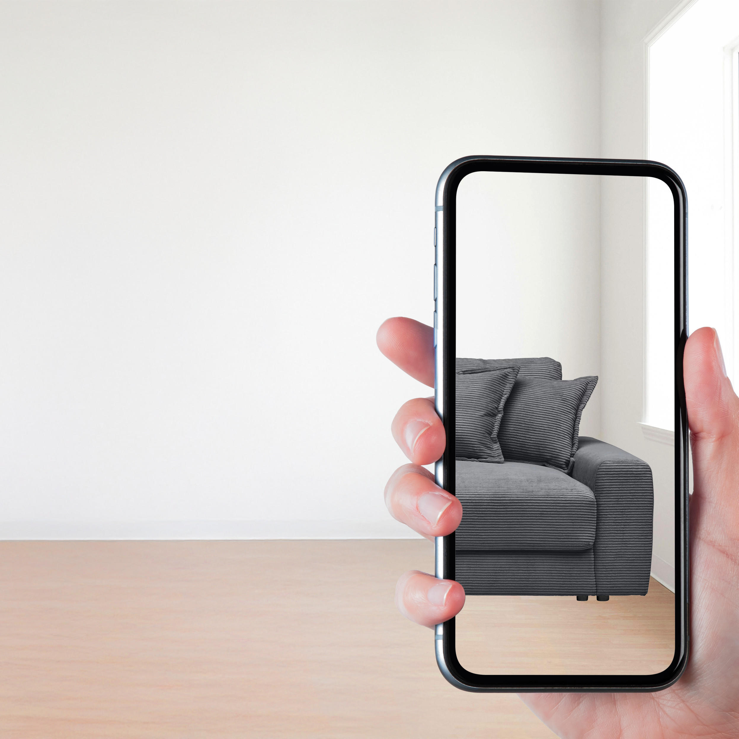 Thumbnail - Carryhome Couchtisch, Schwarz, Metall, Glas, rund, eckig, 80x45x80 cm, einfacher Aufbau, Wohnzimmer, Wohnzimmertische, C...