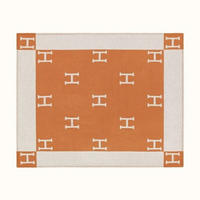 WOHNDECKE Double 175/140 cm - Orange, Textil (140/175cm)