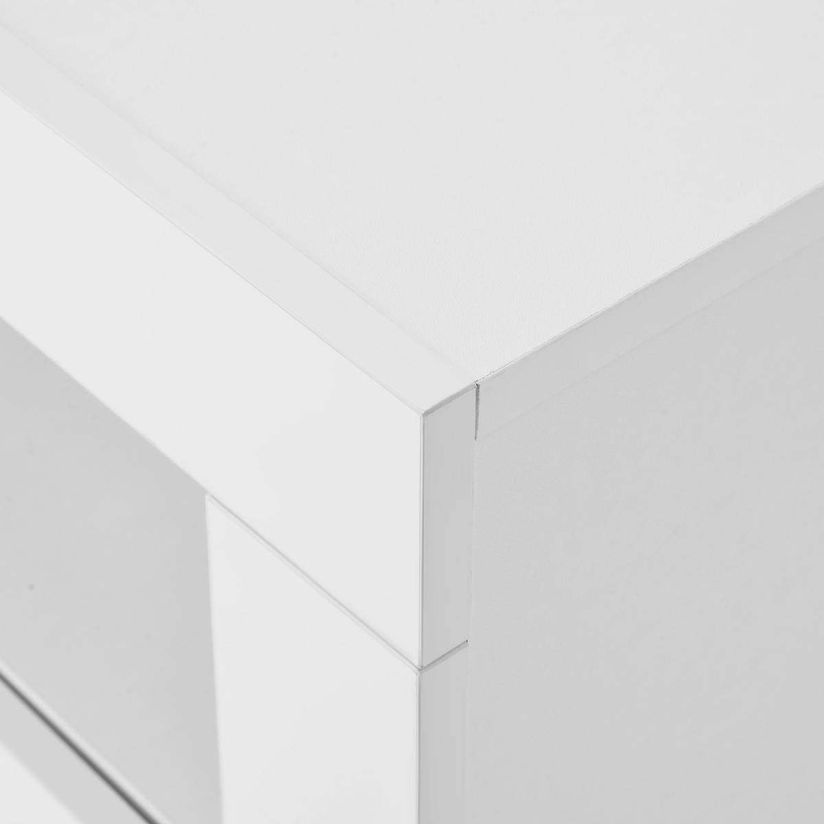 SIDEBOARD Weiß 130/35/95 cm - Weiß, Holzwerkstoff (130/95/35cm) - PANGIVO