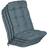 HOCHLEHNER Flair HL 120x50x8cm Taubenblau (4tlg) - Blaugrau, Textil (50/120cm) - Beautissu 