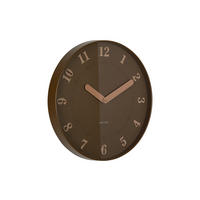 WANDUHR Amena Braun 40/4/40 cm - Braun, Kunststoff (4/40/40cm) - Karlsson