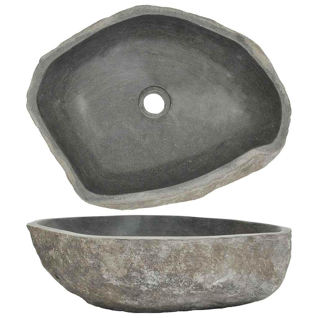 Deluke Naturstein Grau 45x15x34 cm