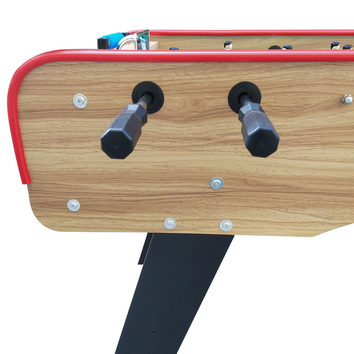 TISCHFUSSBALL - Braun, Holzwerkstoff (72.8/146.6cm) - Happy Garden