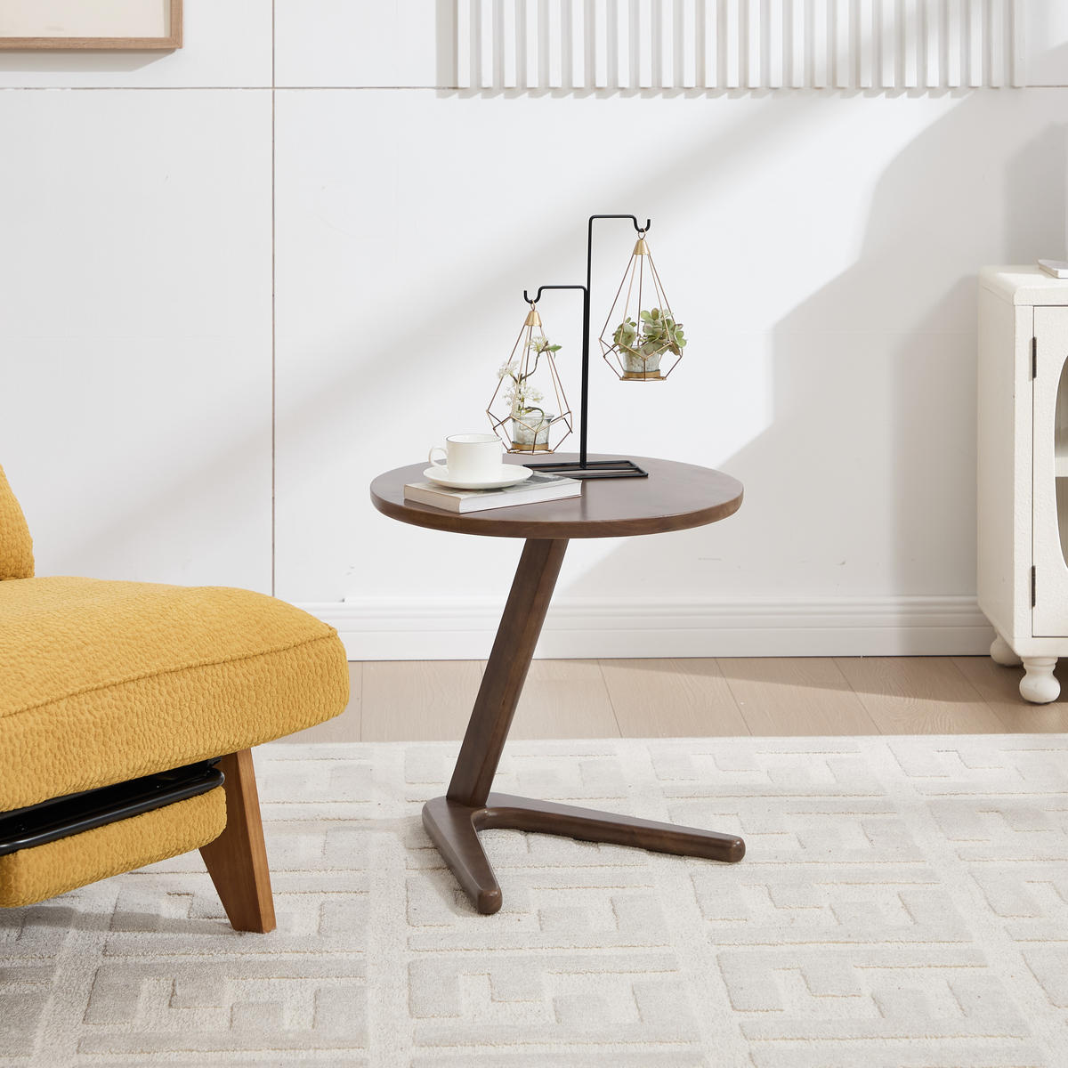 BEISTELLTISCH Holzoptik - Braun, Holz (50/44/50cm)