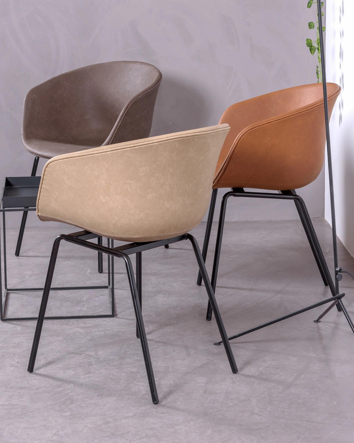 STUHL Textil Beige - Beige, Textil (59/80/51cm) - Nest Dream