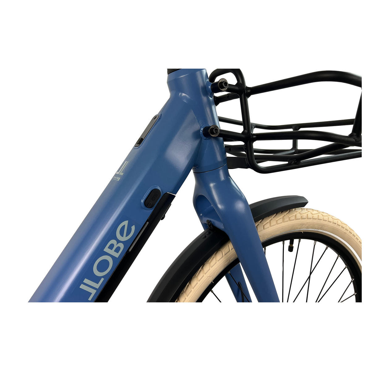 CITYVENTURE E-BIKE 27,5" ONTARIO RM - Blau, Metall (110cm) - LLOBE