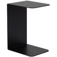 BEISTELLTISCH eckig 28/38/60 cm Metall Schwarz - Schwarz, Metall (38/28/60cm) - CLP