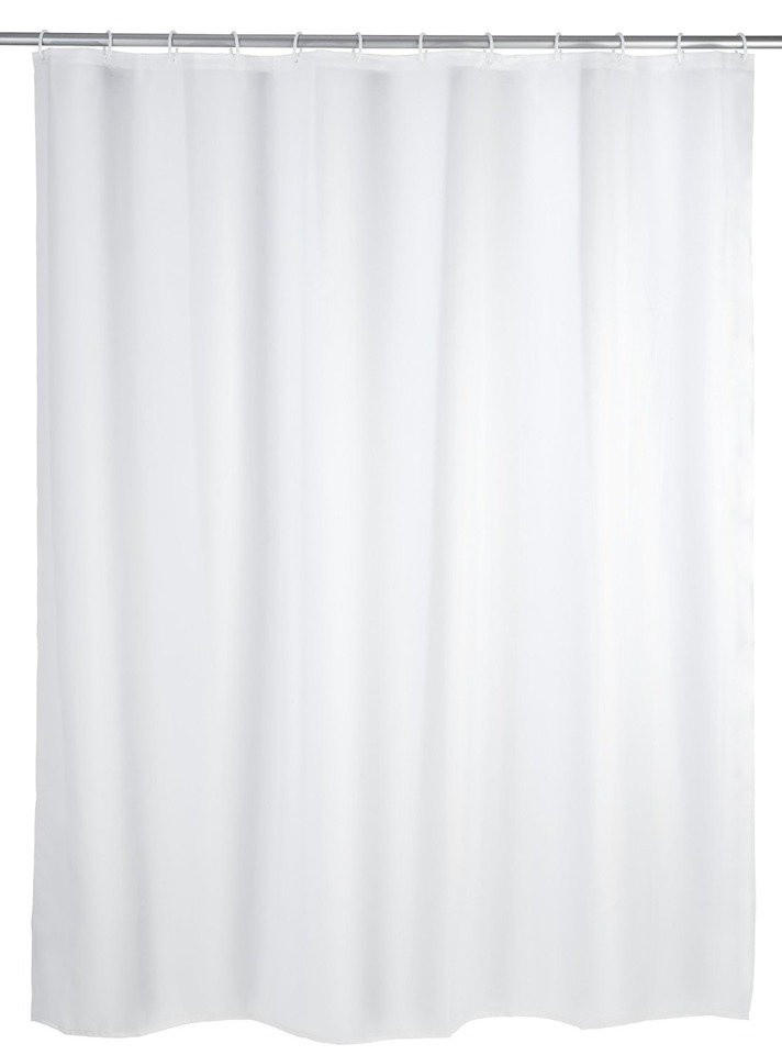 DUSCHVORHANG Peva 200/120/200 cm - Weiß, Kunststoff (120/200cm) - Wenko