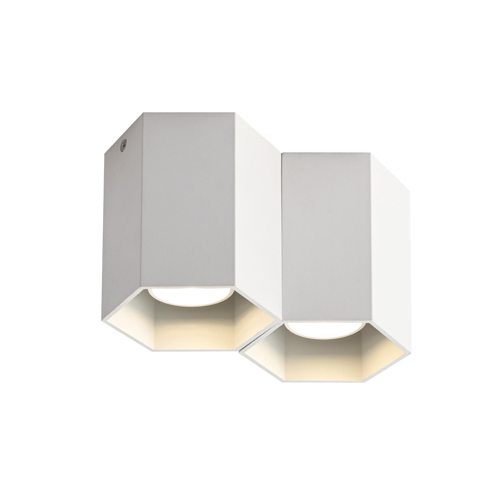 STRAHLER Emma 18/9/11 cm - Weiß, Metall (18/9/11cm) - Nettlife