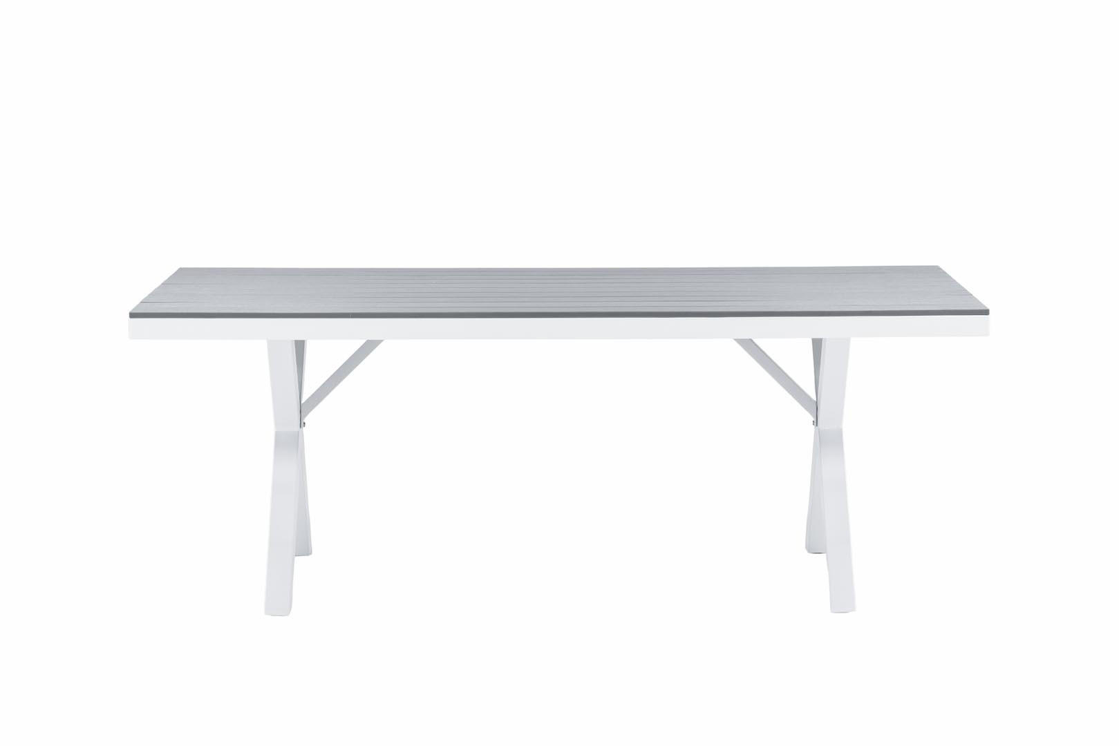 GARTENTISCH Grau - Grau, Holzwerkstoff (200/100/74cm) - ebuy24