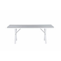 GARTENTISCH Grau - Grau, Holzwerkstoff (200/100/74cm) - ebuy24