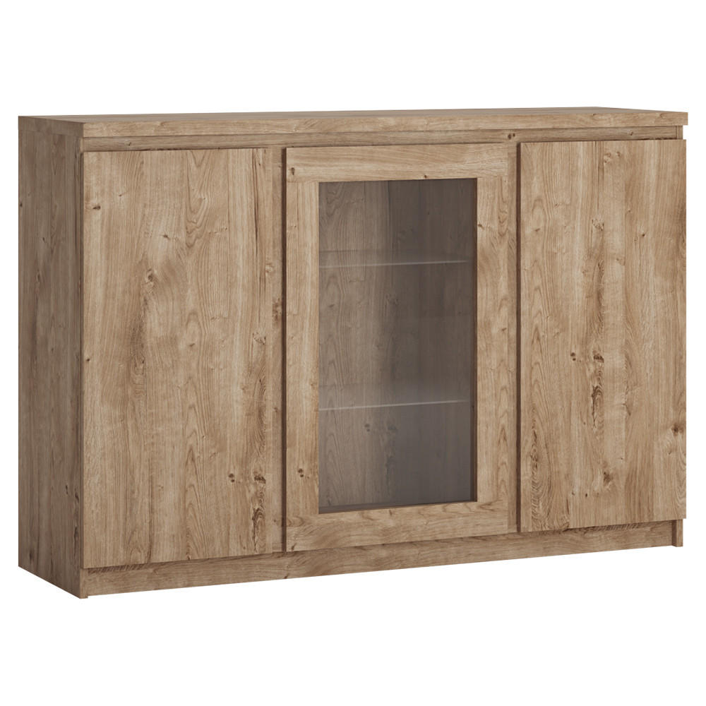 SIDEBOARD Fortaleza-129 - Braun, Holzwerkstoff (135/93/40cm) - Lomado