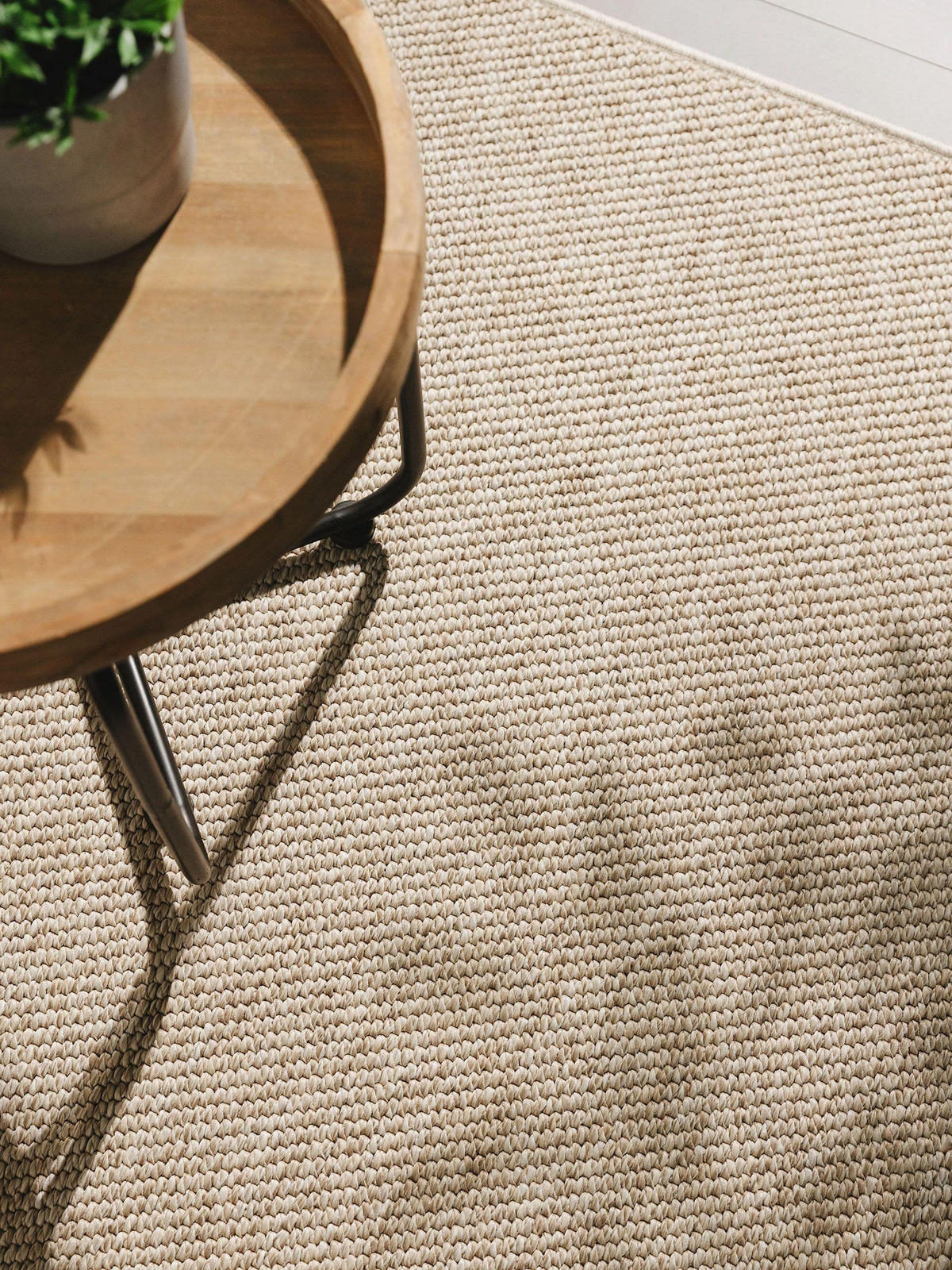 OUTDOORTEPPICH Iowa Taupe 300x300 cm - Taupe, Kunststoff (300/300cm) - benuta