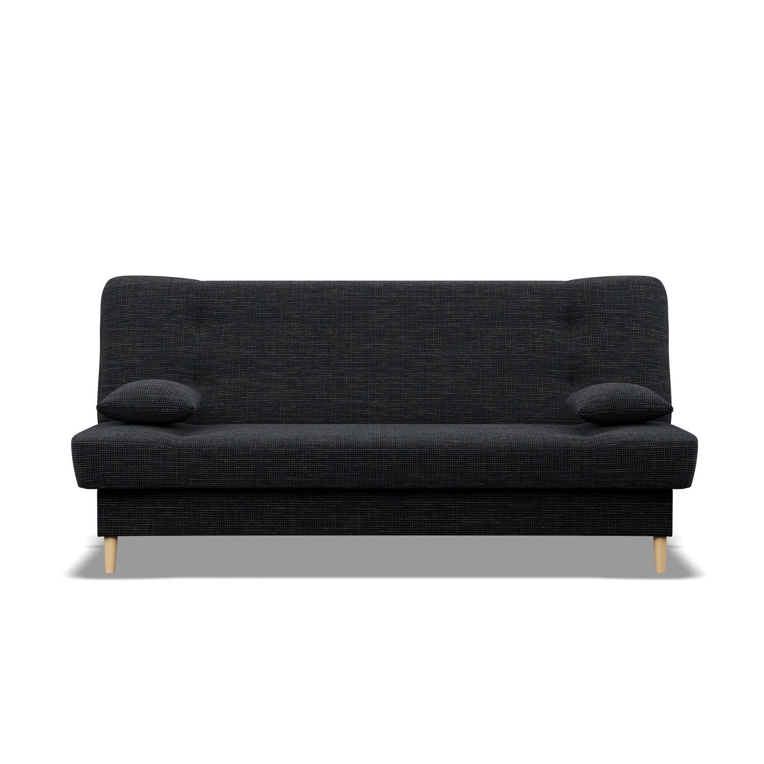 SOFA 3-SITZER MIT SCHLAFFUNKTION SAVANA Dunkelblau - Dunkelblau, Textil (93/96/200cm) - Mebligo